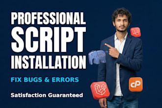 install, configure, and fix any codecanyon PHP script or laravel saas