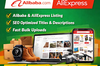 do bulk product listing on alibaba and aliexpress cheaply
