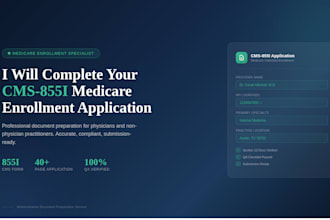 prepare your cms 855i medicare enrollment form