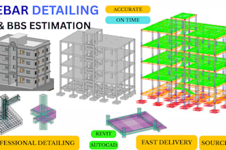 do structural detailing , rebar shop drawings , and bbs estimation in revit