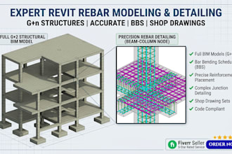 do rcc detailing, rebar modeling, and bbs in revit as per is, bs, aci