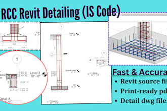 do rcc structural detailing in revit as per is codes and standards