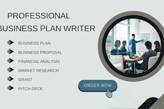 business plan financial plan business plan writer business proposal pitch deck