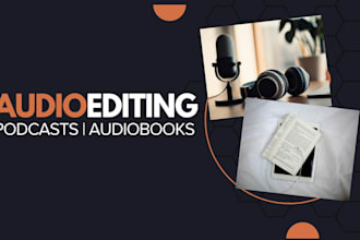 edit podcast and audiobook audio