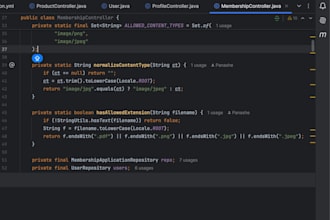 develop a secure rest API with java spring boot