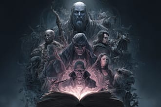 fantasy horror and fantasy horror character