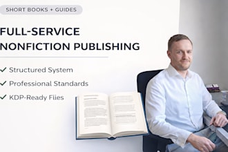 develop and structure your professional nonfiction book for publishing