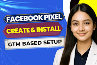 create and install meta facebook pixel via GTM