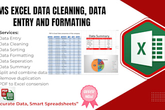 do data cleaning and formatting