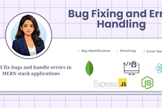 fix bugs and solve errors in mern stack applications
