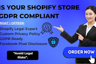 write gdpr compliant shopify privacy policy for dropshipping stores