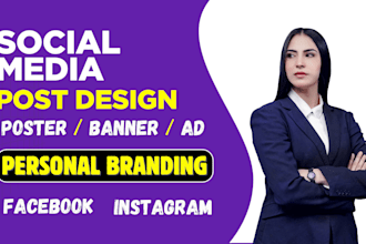 design social media post graphics, social media post design