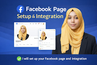 setup your facebook page and integration