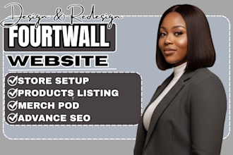 design fourth wall store set up fourthwall merch pod website design fourthwall
