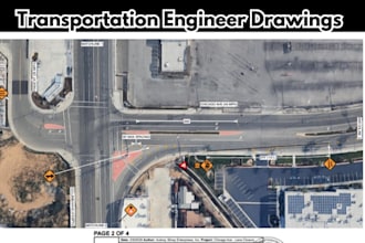 do tcp, swept path, parking layout, driveway, road and highway plans