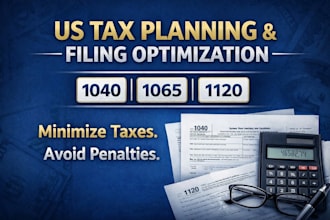 plan to minimize US tax filings for 1040 1065 1120