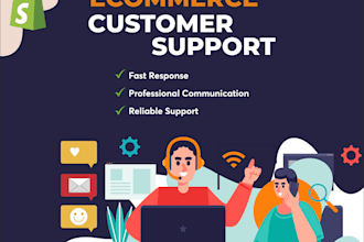 be your customer support virtual assistant for online stores