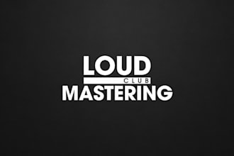 professionally master your electronic music track to be loud and club ready