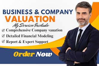 business and company valuation with advanced financial modeling and analysis