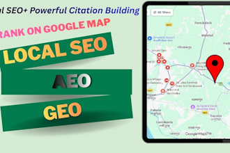 boost map  gbp ranking with local SEO and google stacking