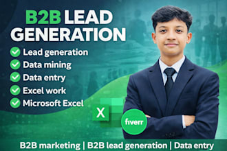 do targeted b2b lead generation and email list building for USA