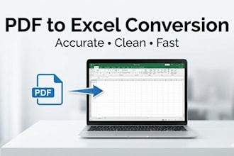 convert PDF files into clean excel spreadsheets