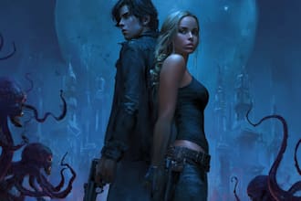 create horror fantasy book covers or ebook design
