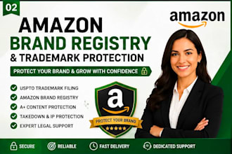 be your amazon brand registry and trademark