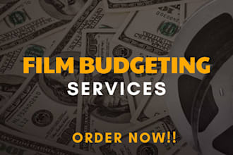 make a detailed film budget on movie magic