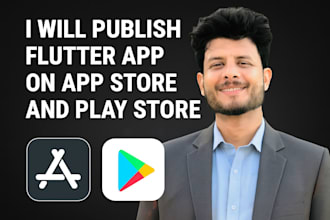 publish flutter mobile app on app store and play store