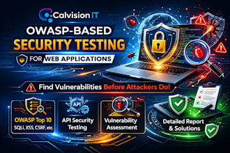 conduct owasp based security testing for your web application