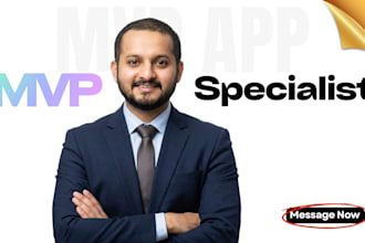 mvp mobile app development flutter app web app react app builder IOS app
