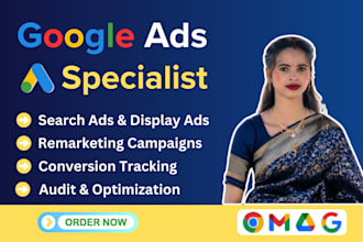 setup and manage google ads PPC search and pmax campaign for sales leads