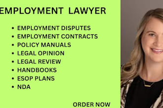 create employment responses, job contracts, compliance policies, and wage claims
