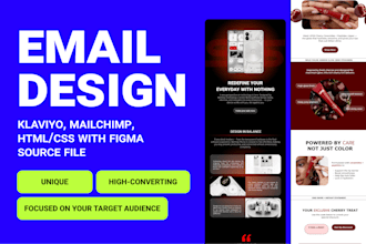 make a high converting email design