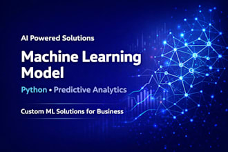 develop predictive machine learning model