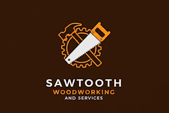 make woodworking, carpentry, furniture and handyman logo
