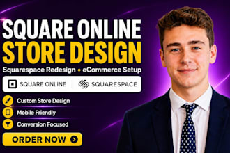design square online store design squarespace redesign square website