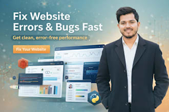 fix website errors and bugs quickly