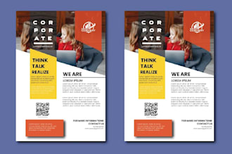 a professional corporate flyer for your business