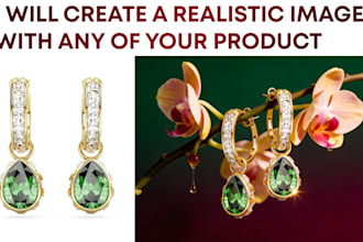 create a realistic image with your product using ai and photoshop editing