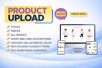 upload and organize woocommerce products fast and accurately
