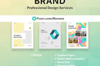 design professional flyer,posters and event graphics