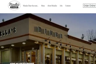 design and develop a responsive and modern website