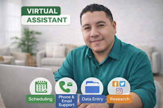 be your bilingual virtual assistant in english and spanish