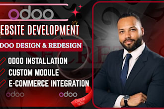 develop odoo website odoo ecommerce website odoo erp odoo module implementation