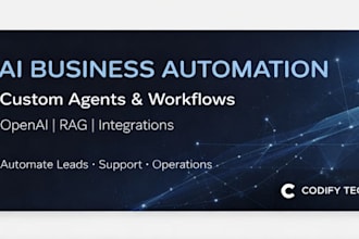 build ai agents and automation systems