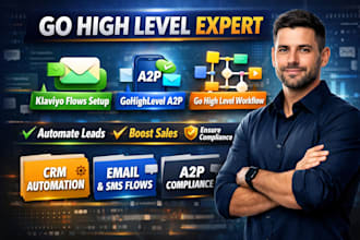 go high level expert klaviyo flows setup gohighlevel a2p go high level workflow