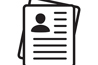 create a professional and friendly CV or resume