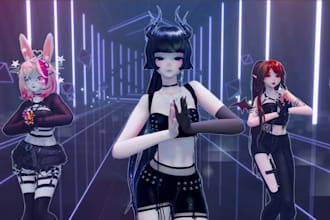create, fix, edit or convert any 3d models, warudo, vtuber, mmd, vrchat, rigging